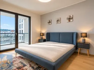 Pronájem bytu 2+kk, Praha - Holešovice, Jankovcova, 60 m2