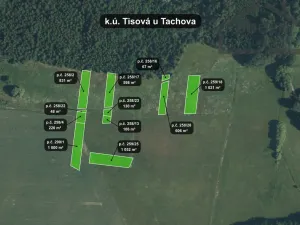 Prodej louky, Tisová, 32293 m2