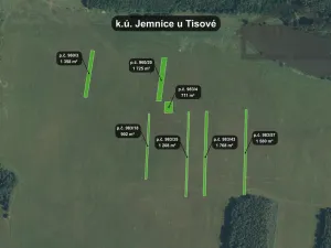 Prodej louky, Tisová, 32293 m2
