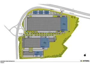 Pronájem výrobních prostor, Ostrava - Hrušov, Žižkova, 12400 m2