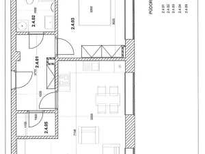 Pronájem bytu 2+kk, Ostrava, 30. dubna, 56 m2