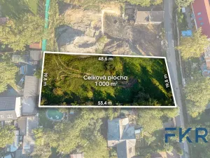 Prodej pozemku pro bydlení, Praha - Koloděje, Solnická, 1000 m2
