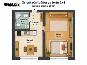 Prodej bytu 1+1, Karlovy Vary - Rybáře, Vodárenská, 36 m2
