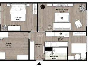 Prodej bytu 3+1, Chodov, Čs. odbojářů, 87 m2