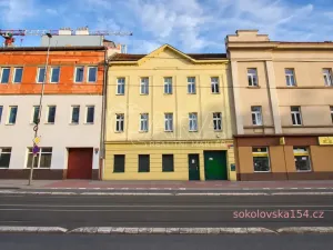 Prodej bytu 1+kk, Praha - Libeň, Sokolovská, 33 m2
