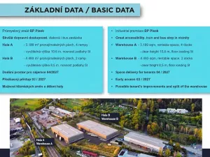 Pronájem skladu, Písek, 3000 m2
