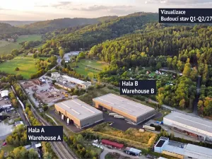 Pronájem skladu, Písek, 1500 m2