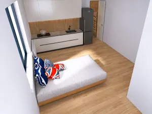 Pronájem bytu 1+kk, Mělník, Českolipská, 22 m2