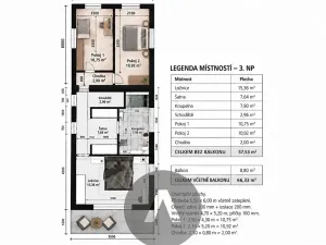 Prodej bytu 4+kk, Brno, 118 m2