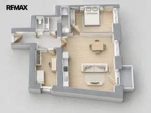 Prodej bytu 3+kk, Dvůr Králové nad Labem, Čechova, 50 m2