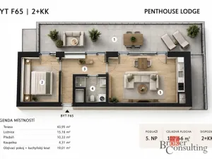 Prodej bytu 2+kk, Plzeň - Jižní Předměstí, Železná, 103 m2