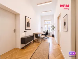 Pronájem kanceláře, Praha - Vinohrady, náměstí Míru, 92 m2