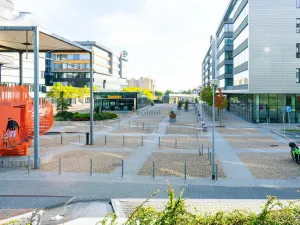 Pronájem bytu 2+kk, Praha - Stodůlky, náměstí Junkových, 50 m2