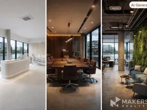 Pronájem kanceláře, Praha - Libeň, Smrčkova, 101 m2