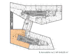 Pronájem kanceláře, Praha - Holešovice, Plynární, 648 m2