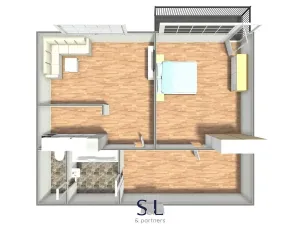 Prodej bytu 1+1, Česká Lípa, Brněnská, 39 m2