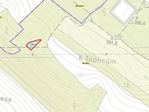 Prodej pole, Horušice, 1217 m2