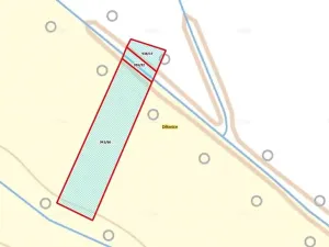 Prodej louky, Dětenice, 3390 m2