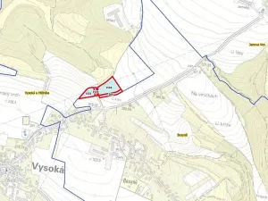 Prodej podílu pole, Vysoká, 3734 m2