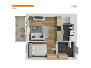 Prodej bytu 1+kk, Praha - Hostivař, 33 m2