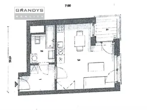 Pronájem bytu 1+kk, Praha - Uhříněves, Oty Bubeníčka, 29 m2