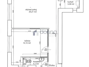 Prodej bytu 2+kk, Praha, Heydukova, 49 m2