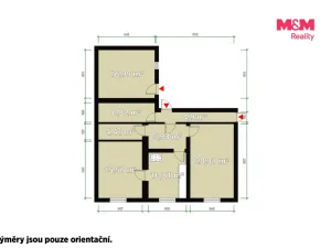 Prodej rodinného domu, Spálené Poříčí, Havlíčkova, 60 m2