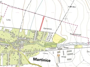 Prodej podílu pozemku pro bydlení, Martinice, 1521 m2