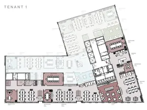 Pronájem kanceláře, Praha - Smíchov, Plzeňská, 1000 m2