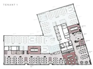 Pronájem kanceláře, Praha - Smíchov, Plzeňská, 1400 m2