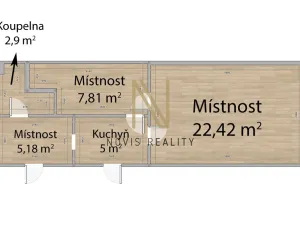 Pronájem skladu, Plzeň, Domažlická, 43 m2