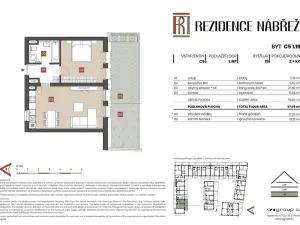 Prodej bytu 2+kk, Brandýs nad Labem-Stará Boleslav - Stará Boleslav, Nábřeží, 54 m2