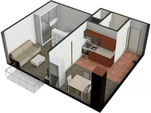 Prodej bytu 1+1, Písek, Harantova, 36 m2
