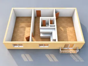 Prodej bytu 2+1, Chomutov, Mjr. Šulce, 49 m2