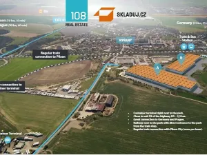 Pronájem skladu, Úherce, 40000 m2
