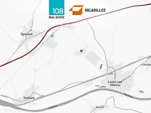 Pronájem skladu, Lužec nad Vltavou, 11580 m2