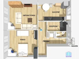 Prodej bytu 2+1, Plzeň - Jižní Předměstí, Bendova, 83 m2