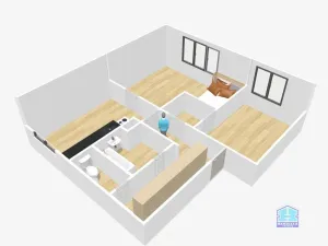 Prodej bytu 2+1, Stříbro, Západní Předměstí, 58 m2