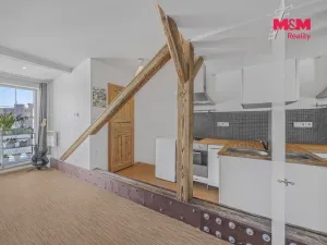 Pronájem bytu 1+kk, Praha - Libeň, Nad Kolčavkou, 28 m2