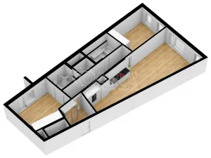 Pronájem bytu 3+kk, Praha - Michle, Baarova, 117 m2