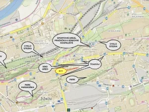 Pronájem bytu 1+kk, Praha - Žižkov, Viklefova, 34 m2