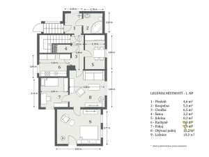 Prodej rodinného domu, Praha - Třeboradice, Šircova, 306 m2