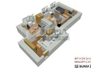 Prodej bytu 2+1, Kralupy nad Vltavou, 65 m2