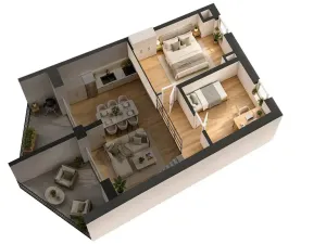 Prodej bytu 4+kk, Praha - Chodov, Valentova, 91 m2