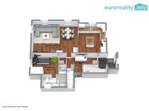 Pronájem rodinného domu, Sadov - Bor, 220 m2