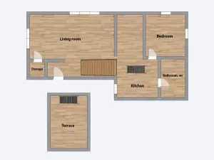 Pronájem bytu 2+kk, Praha - Dejvice, Srbská, 65 m2