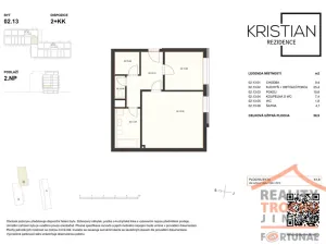 Prodej bytu 2+kk, Hradec Králové, Pod Zámečkem, 58 m2