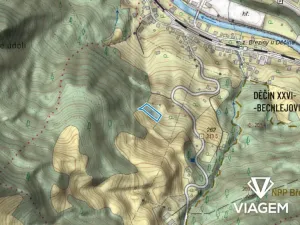 Prodej zahrady, Děčín, 1798 m2