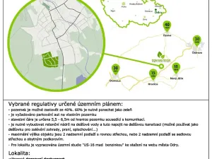 Prodej pozemku pro bydlení, Odry, 907 m2