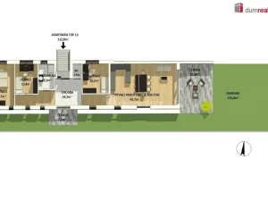 Prodej bytu 4+kk, Scheifling, Rakousko, 113 m2
